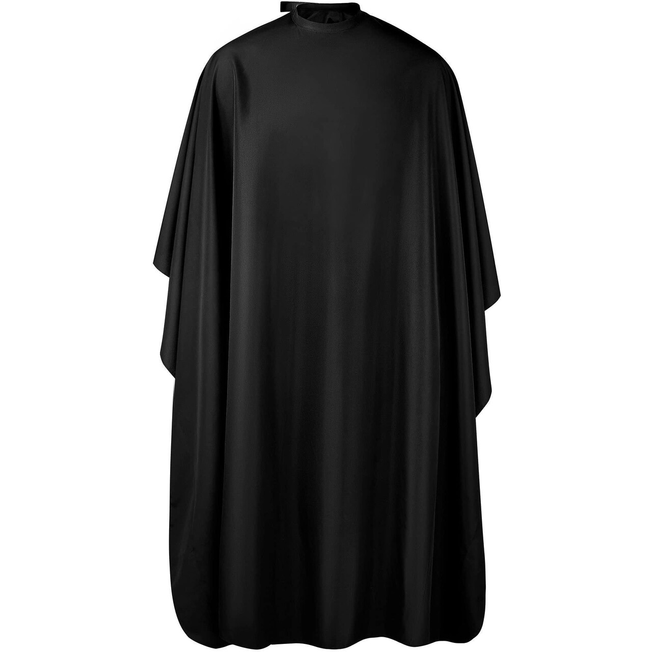 Lilexo Large Barber Cape Professional Hair Cutting Cape with Snap Closure 66 x57” Unisex Adults Black Haircut Cape Salon Cape for Men Water Resistant Hair Stylist Gown Hairdresser Styling Cape